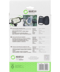 CUSTODIA PORTA CELLULARE PER BICI IN MICROFIBRA, 19X11X5,5 CM